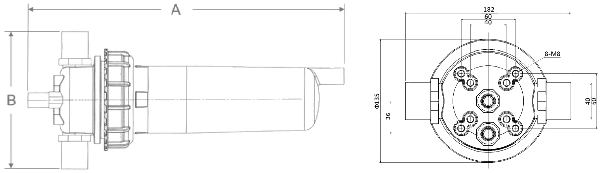 Multi-cartridge housing
